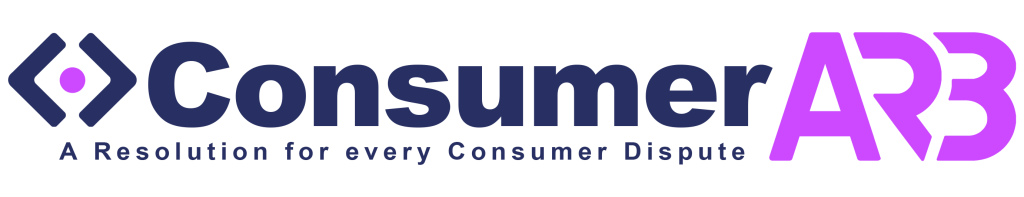 Consumer Arbitration New Service Logo with Strapline